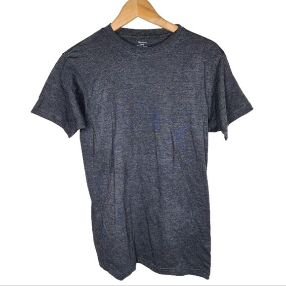 New Star Heather Gray Crew Neck Tee Size S - Picture 1 of 4
